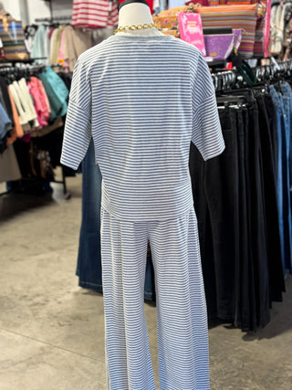 Striped Knit Set