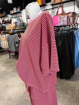 Striped Knit Set