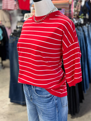 See You Later Oversized Knit Tee