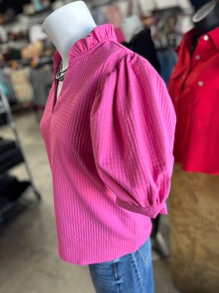 Lily’s Ruffle V-Neck Top
