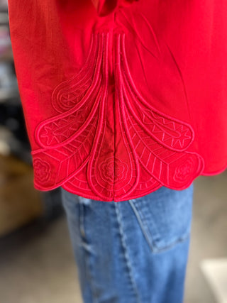 Fiesta Bubble Blouse