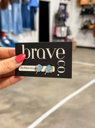 Pickleball Pearl Earrings