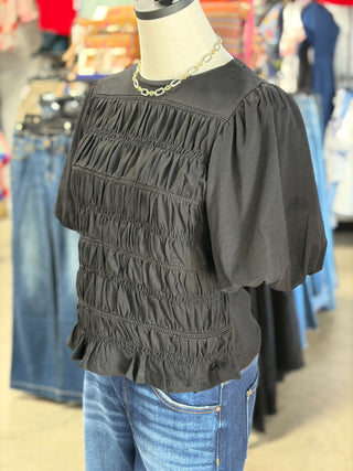 Aspen's Smocked Top