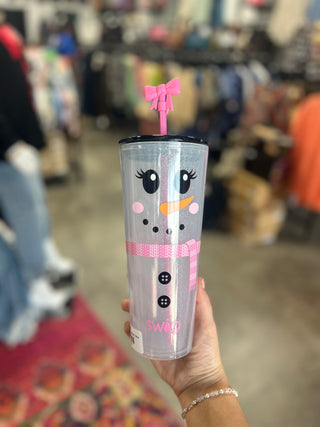 Ms Frost Plastic Tumbler 24oz