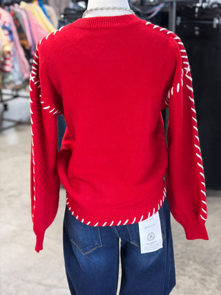 Gameday Long Sleeve Knit Top