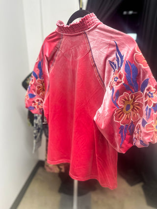 Never Lost Velvet Top