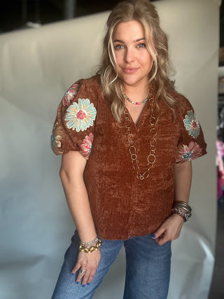 Aspen Embroidered Top