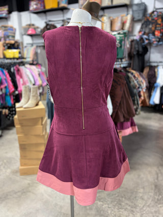 Wine and Roses Dress
