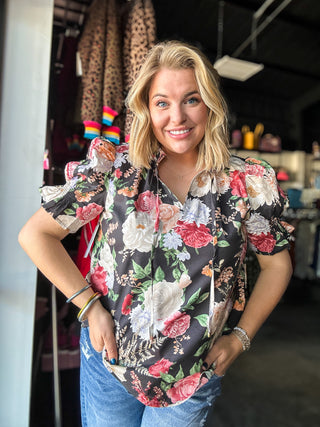 Kelsey’s Floral Top