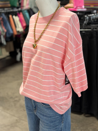 See You Later Oversized Knit Tee