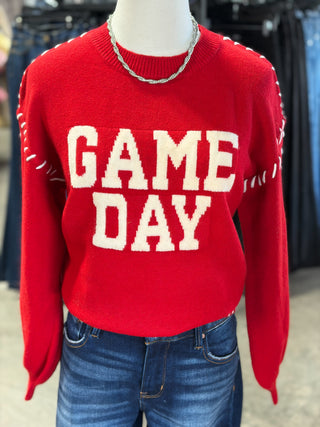 Gameday Long Sleeve Knit Top