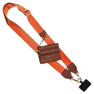 Clip & Go Phone Lanyard with Pouch - Neutral Collection