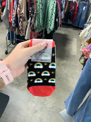 Sunshine and Rainbow Socks