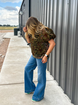 Velvet Bloom Top