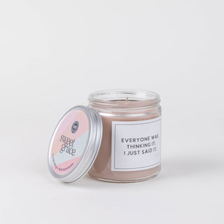 Sweet Grace Statement Jar Candle #053 - Snarky