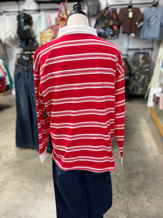 Oversized Rugby Pullover