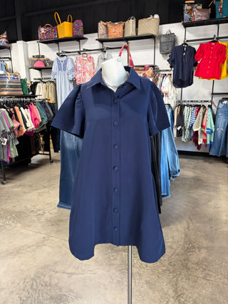 Avery’s Button Down Midi Dress