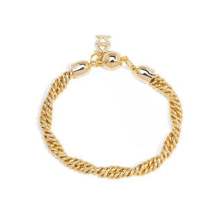 Braided Twisting Links Bracelet