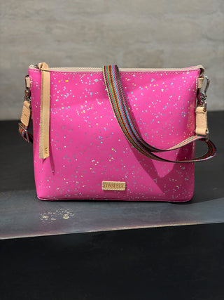 Downtown Crossbody, Berry
