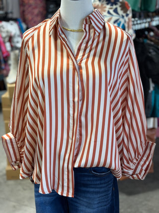 Lindsey Satin Top