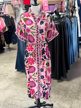Leanne's western floral dress