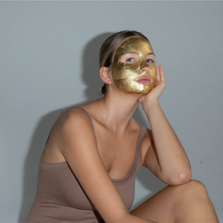 24k Gold Foil Premium Face Mask