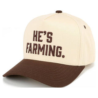 CC HE`S FARMING TRUCKER HAT, TCM 0230
