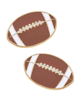 Football Enamel Studs