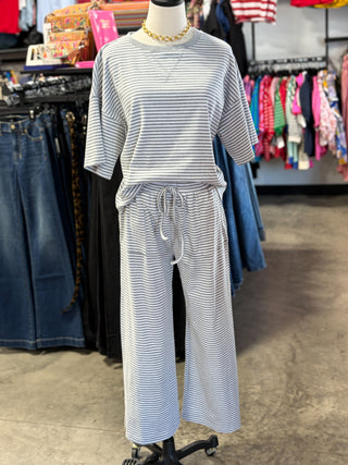 Striped Knit Set