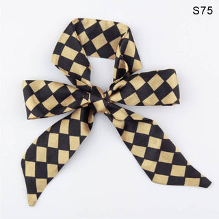Abstract Skinny Scarf