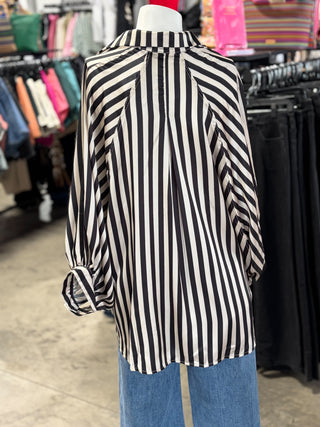 Chrissy’s Button Front Oversized Shirt