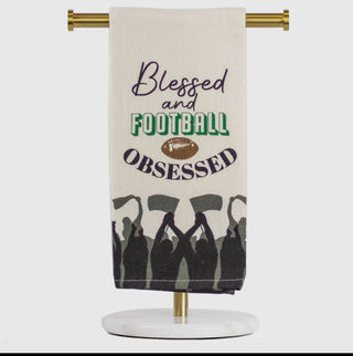 Football Obsessed Hand Towel