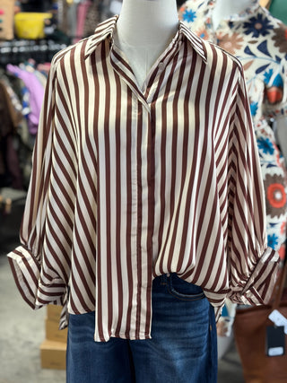 Lindsey Satin Top