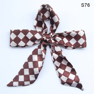 Abstract Skinny Scarf