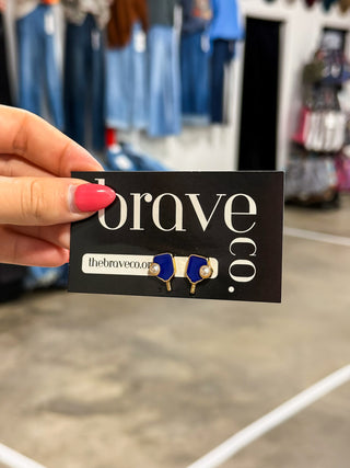 Pickleball Pearl Earrings