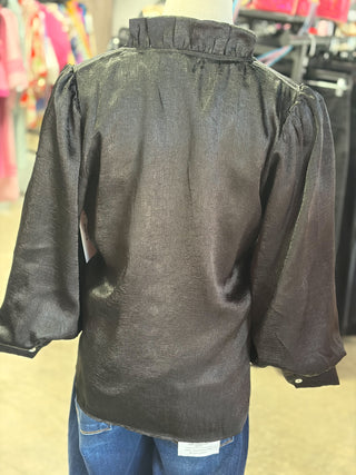 Shiny Sweetheart Blouse