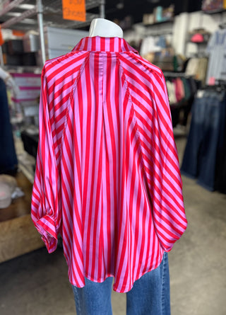 Chrissy’s Button Front Oversized Shirt