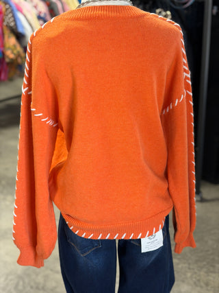 Gameday Long Sleeve Knit Top