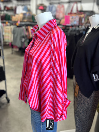 Chrissy’s Button Front Oversized Shirt