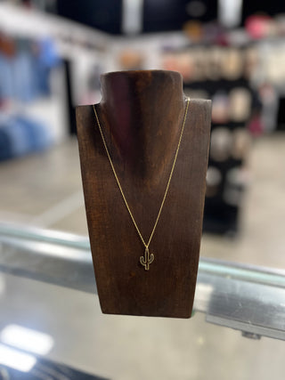 Desert Cactus Necklace