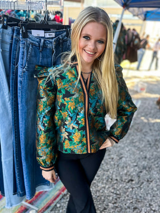 Floris’s Floral Top