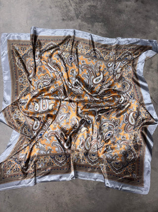 Metallic Autumn Scarf