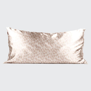 Satin King Pillowcase - Leopard