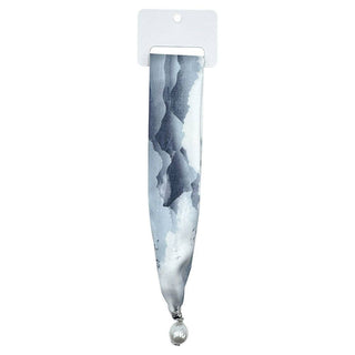 PRINT SCARF NECKLACE, BNSS 374
