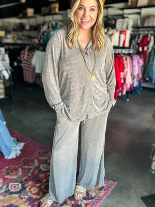 Lauren's Slinky Shirt and Pant Set