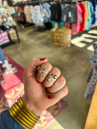8 MM Ball Stacker Ring