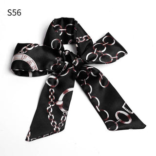 Abstract Skinny Scarf