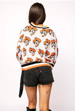 Licensed Oklahoma State Knit Sweater