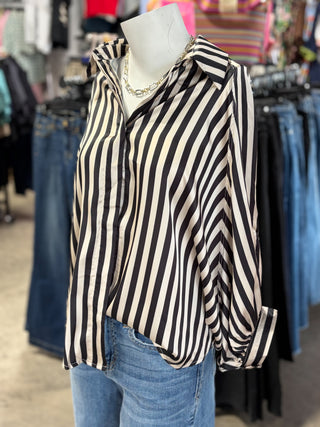 Chrissy’s Button Front Oversized Shirt