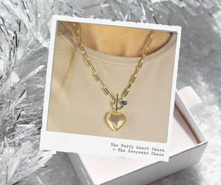 Keepsake Chain Necklace | Charm Necklace Gold & Silver